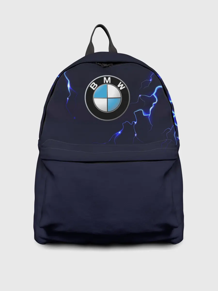 Рюкзак джинсовый / BMW разряд молнии.