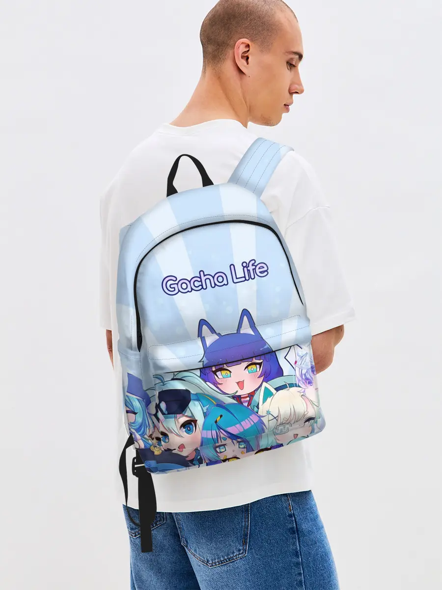 Рюкзак джинсовый / Gacha Club Character