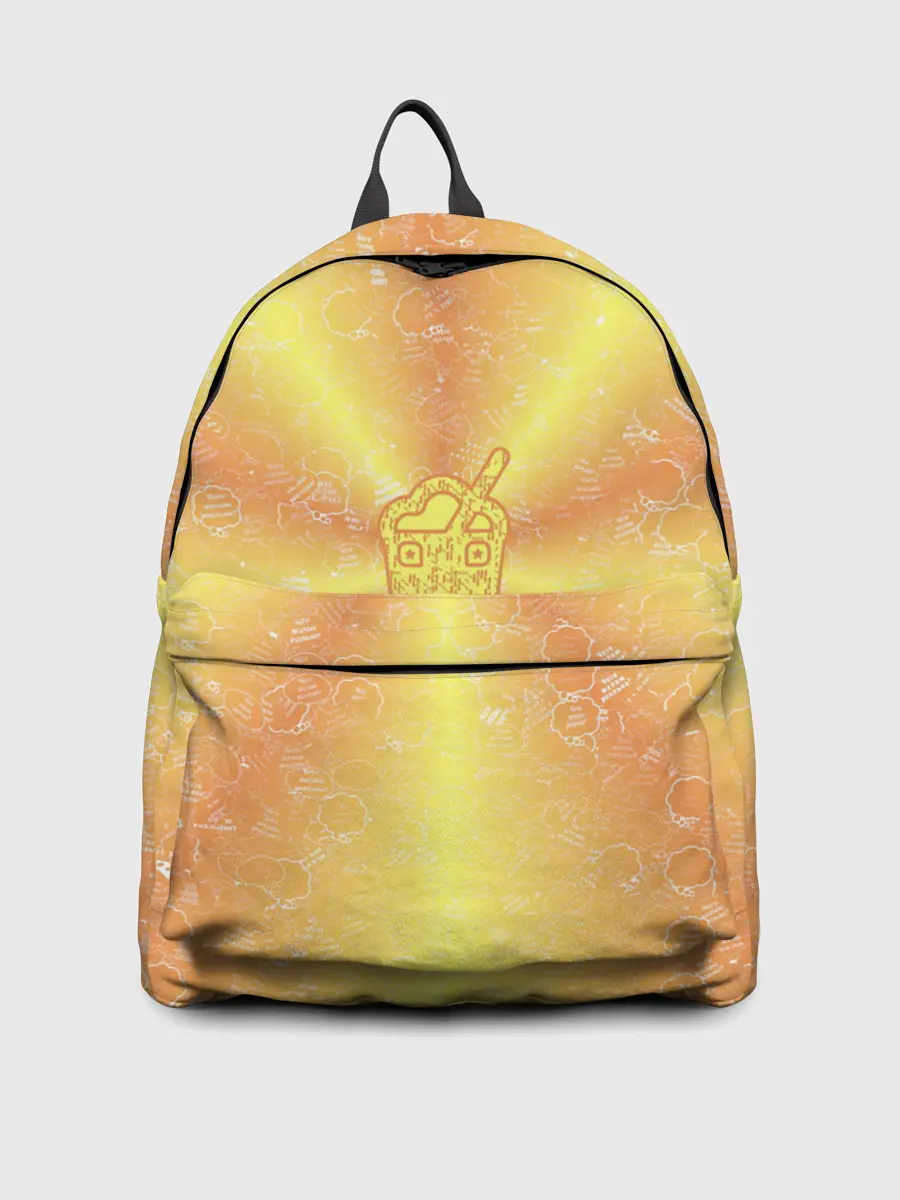 Рюкзак джинсовый / Коктейль на фоне АПВ 10.2.6.14