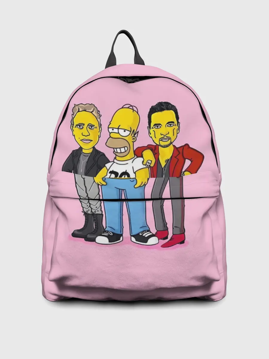 Рюкзак джинсовый / ДМ и Гомер