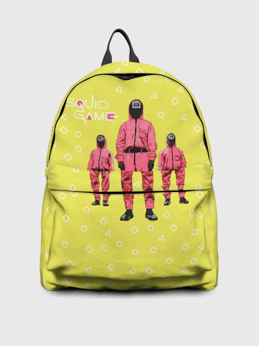 Рюкзак джинсовый / Игра в кальмара | Рабочие