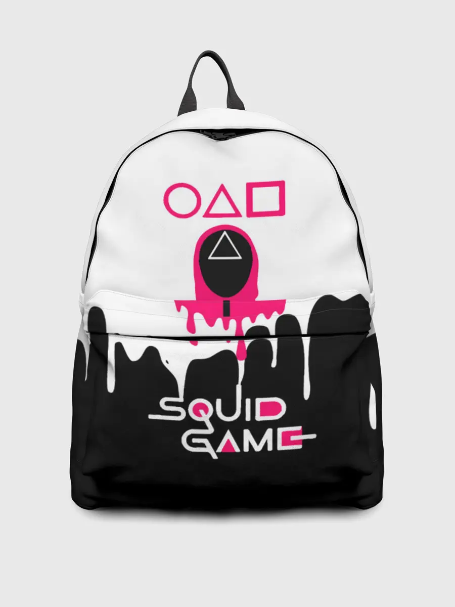 Рюкзак джинсовый / Игра в кальмара