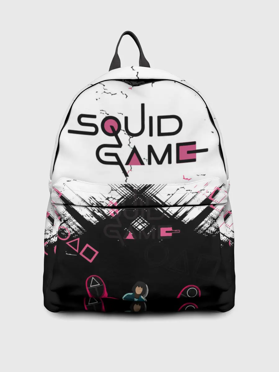 Рюкзак джинсовый / SQUID GAME | ИГРА В КАЛЬМАРА,