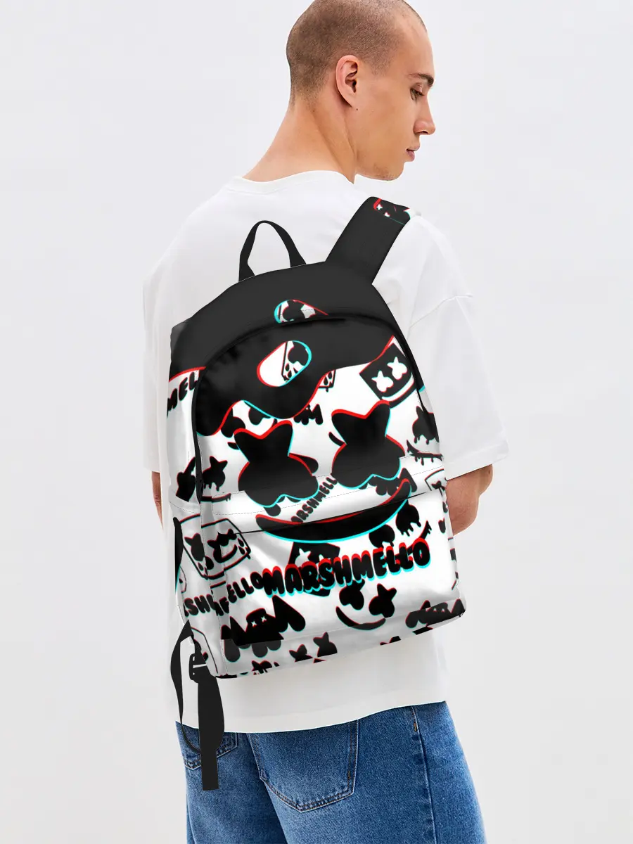 Рюкзак джинсовый / MARSHMELLO GLITCH.