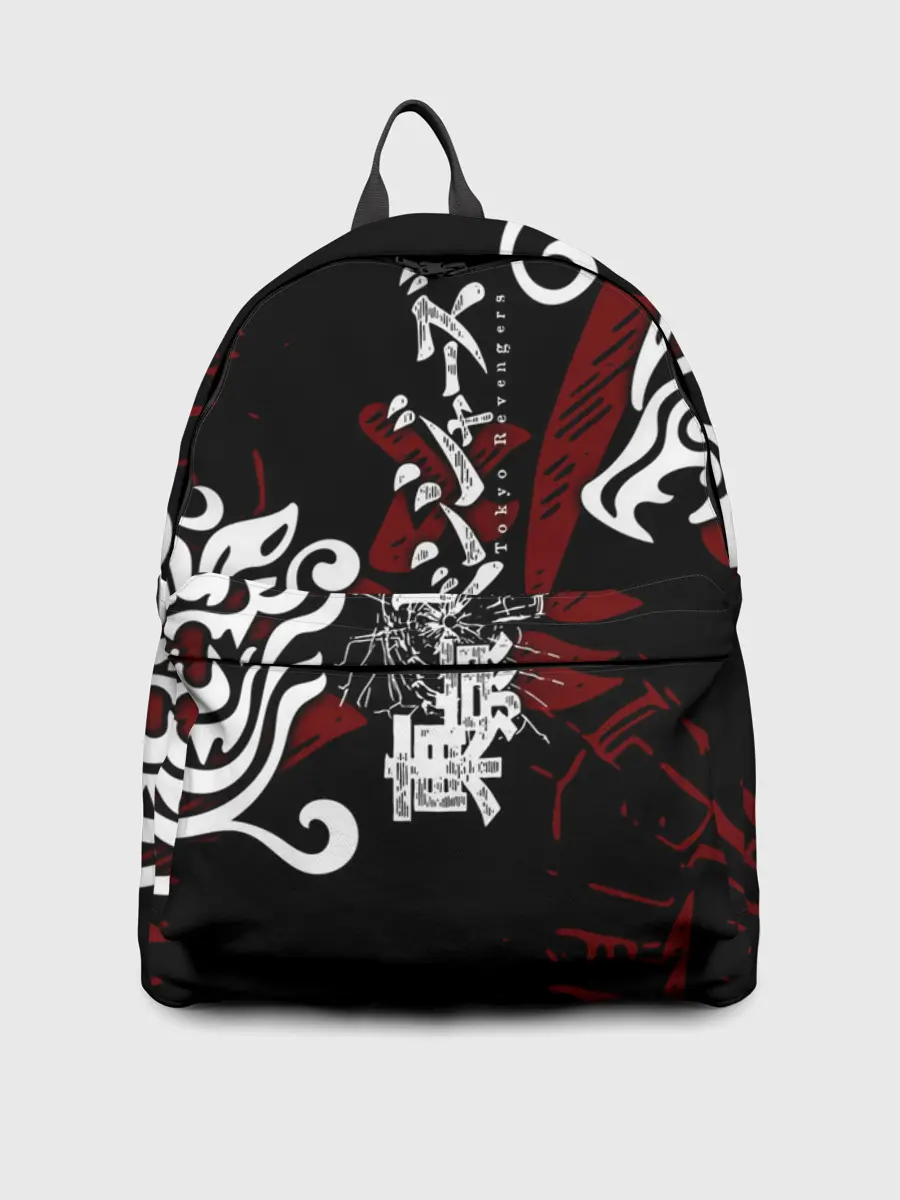 Рюкзак джинсовый / ТОКИЙСКИЕ МСТИТЕЛИ ТАТУ ЛОГО