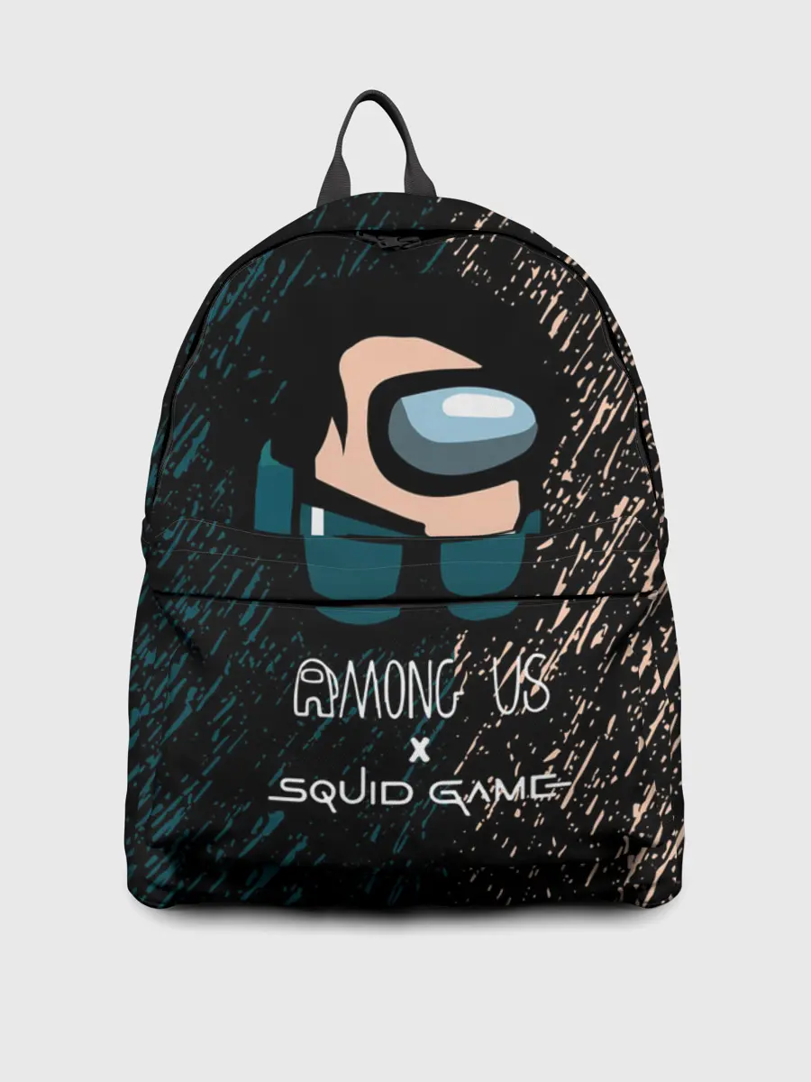 Рюкзак джинсовый / Among us в Игре в кальмара