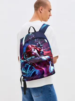 Рюкзак джинсовый / Катарина League of legends