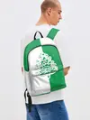 Рюкзак джинсовый / Зелёная Ёлочка