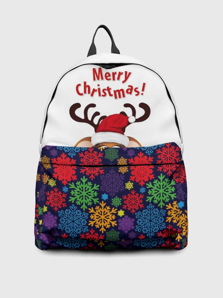 Рюкзак джинсовый / Merry Christmas