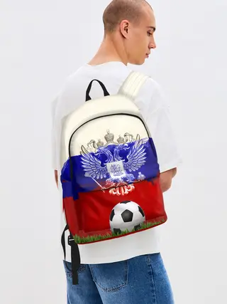 Рюкзак джинсовый / Российский футбол