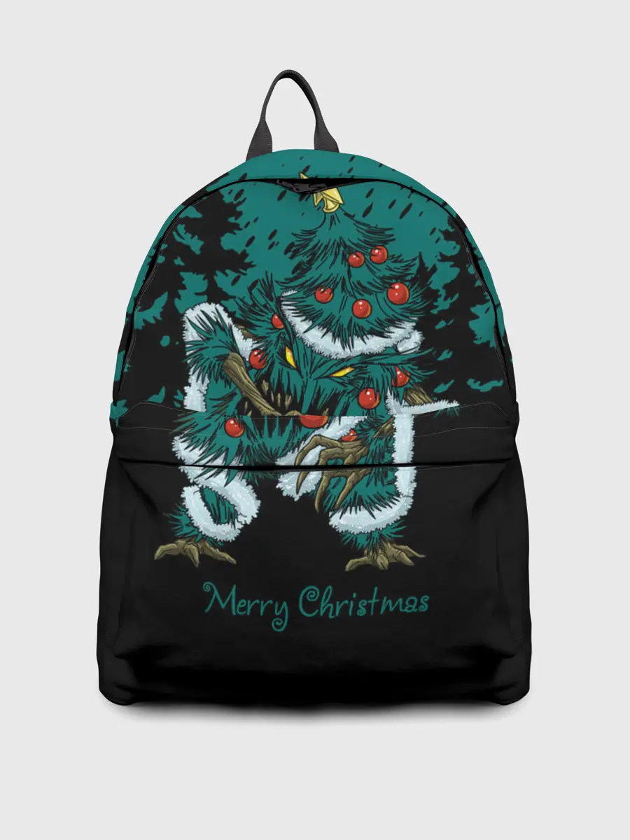 Рюкзак джинсовый / Бесячья ёлка