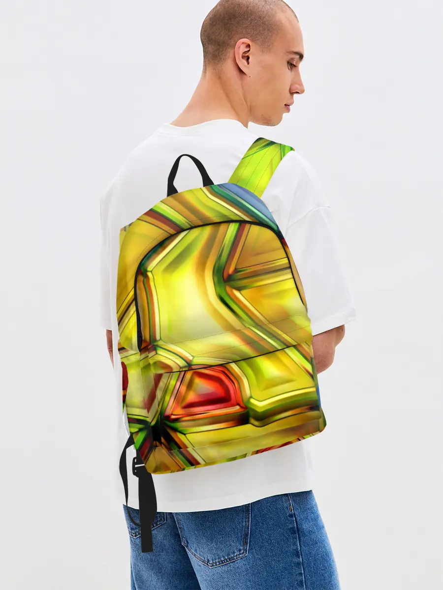 Рюкзак джинсовый / Абстрактная абстракция