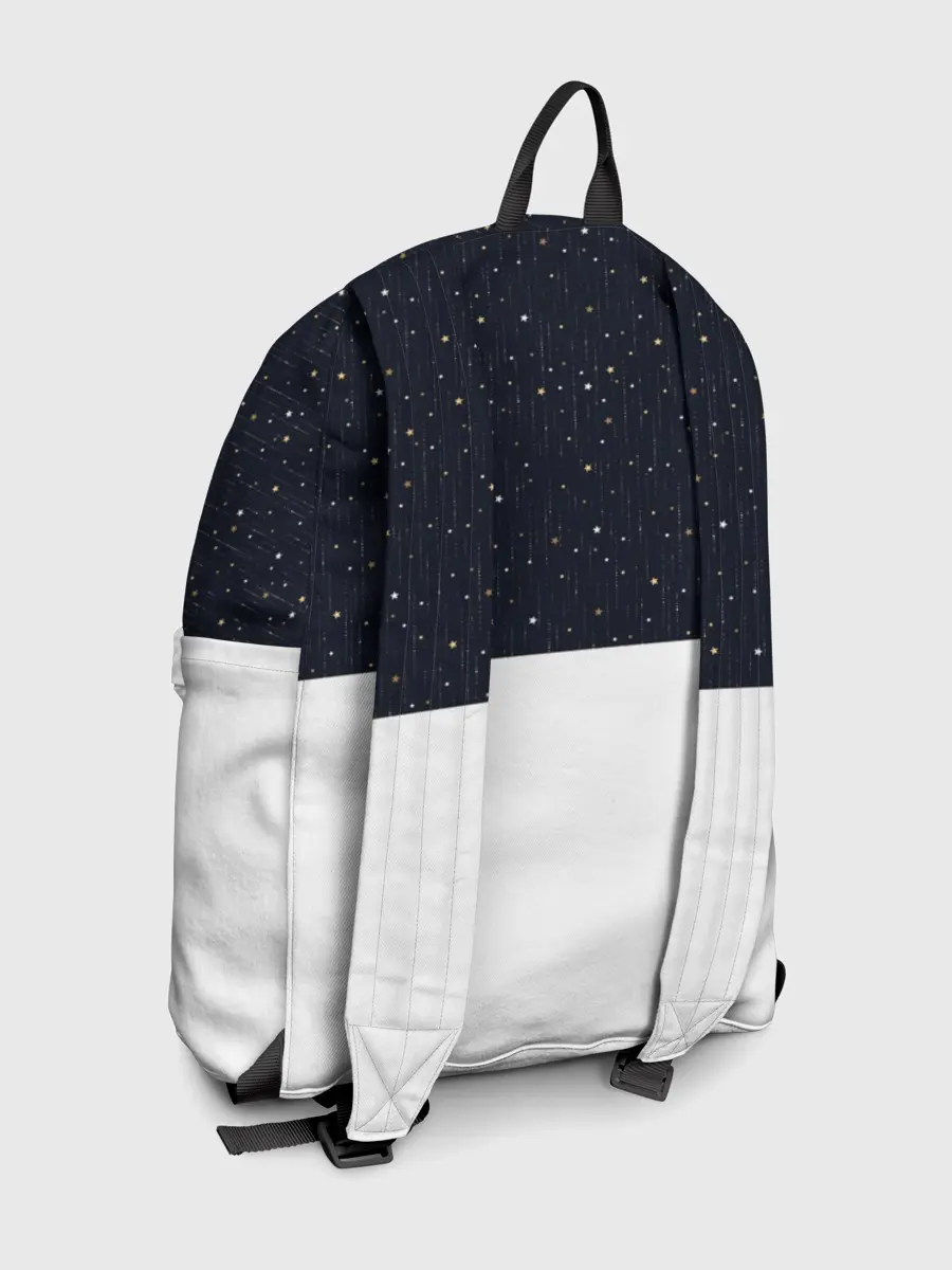 Рюкзак джинсовый / Новогодний Оленёнок Рудольф