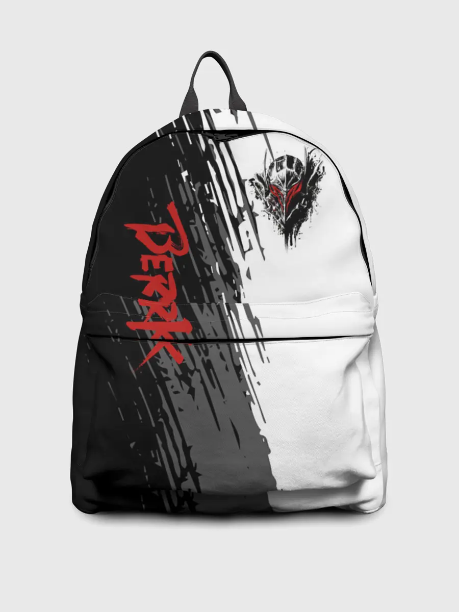 Рюкзак джинсовый / Берсерк чёрной маска