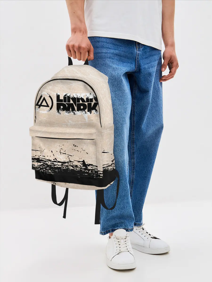 Рюкзак джинсовый / Linkin Park | Рок Группа Линкин Парк