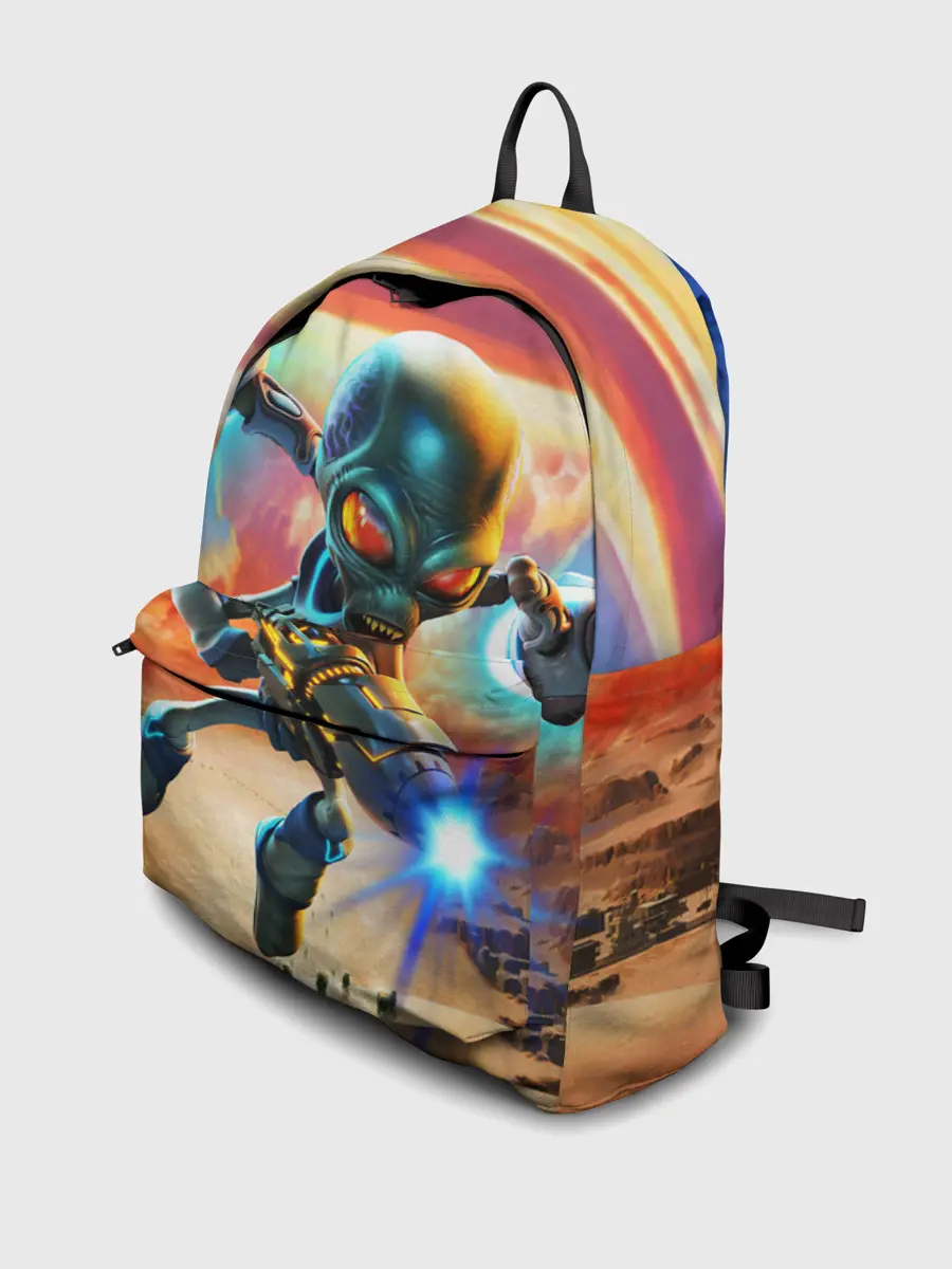 Рюкзак джинсовый / Alien area 52