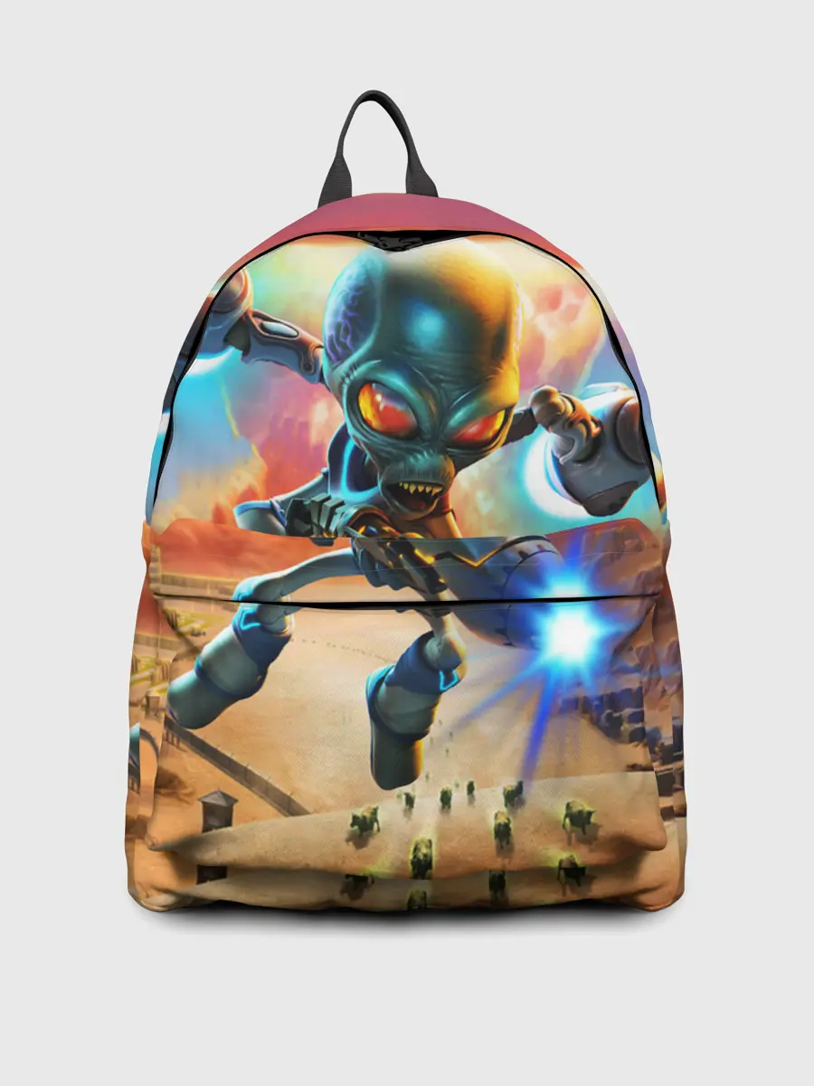 Рюкзак джинсовый / Alien area 52