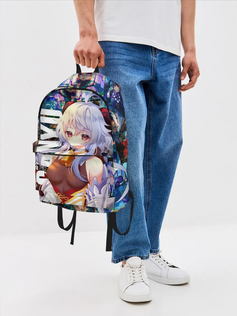 Рюкзак джинсовый / Гань Юй, Ganyu
