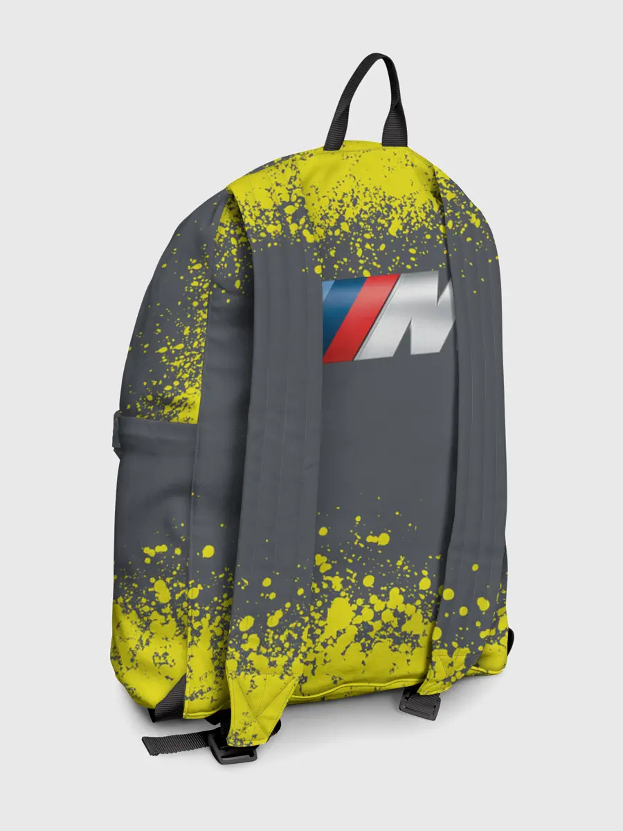 Рюкзак джинсовый / БМВ | ЖЕЛТЫЙ ПЕРФОРМАНС