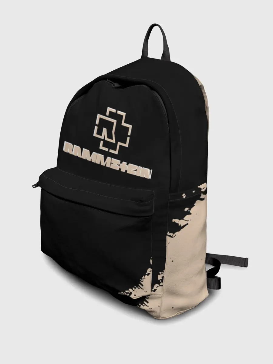 Рюкзак джинсовый / RAMMSTEIN | Рамштайн Рок Лого