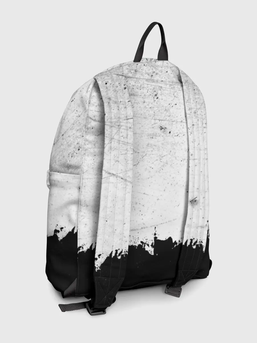 Рюкзак джинсовый / Рамштайн ЧБ Гранж | Rammstein Rock