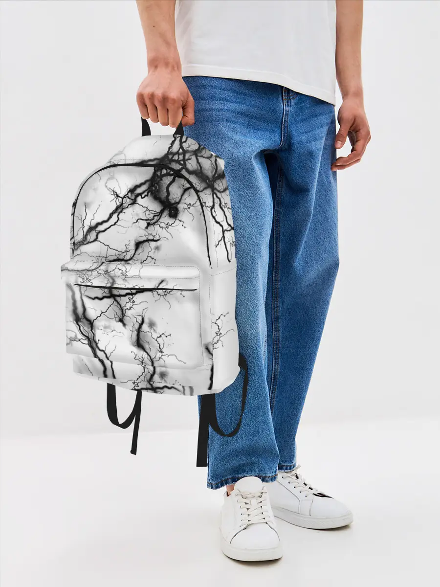 Рюкзак джинсовый / нейронные связи