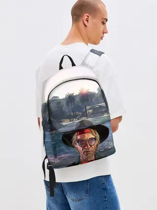 Рюкзак джинсовый / El Rubio Cayo Perico GTA 5 ONLINE