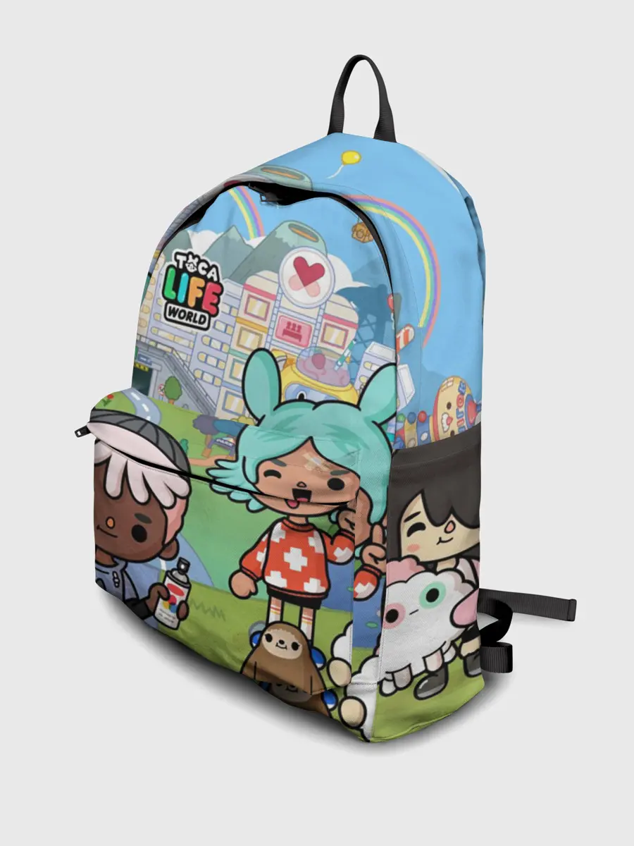 Рюкзак джинсовый / Toca Boca | Мир