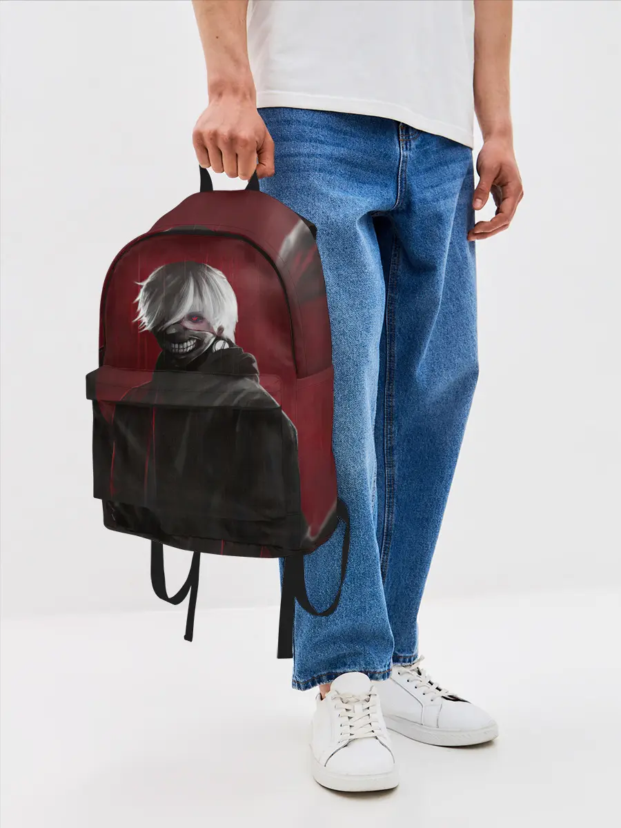 Рюкзак джинсовый / TOKYO GHOUL | ТОКИЙСКИЙ ГУЛЬ ЩЮПАЛЬЦА