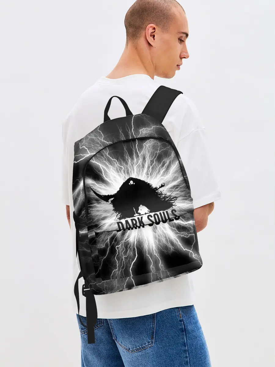 Рюкзак джинсовый / dark souls remastered,