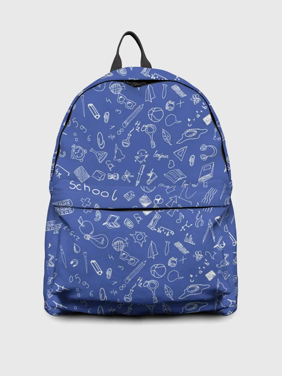 Рюкзак джинсовый / Студенческий бум