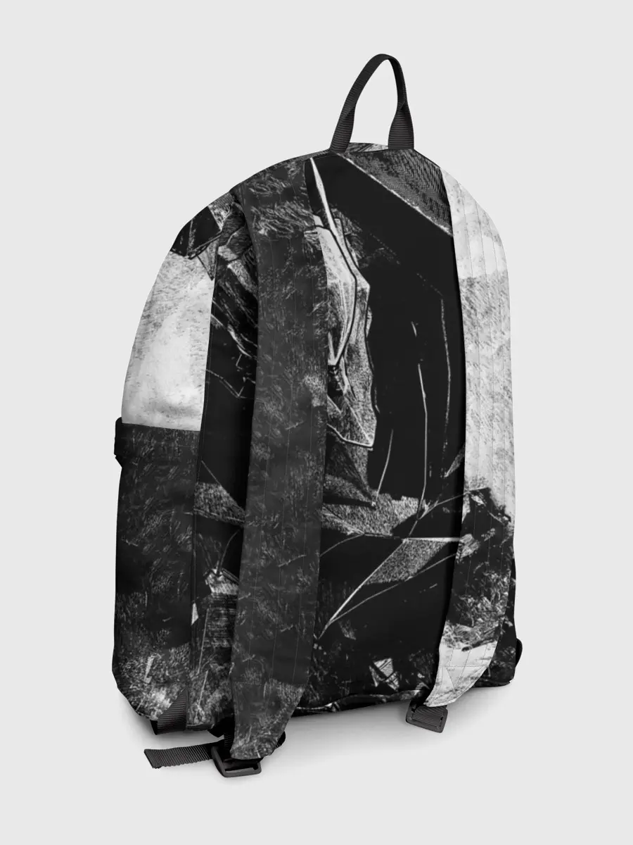 Рюкзак джинсовый / BERSERK Ч/Б | БЕРСЕРК