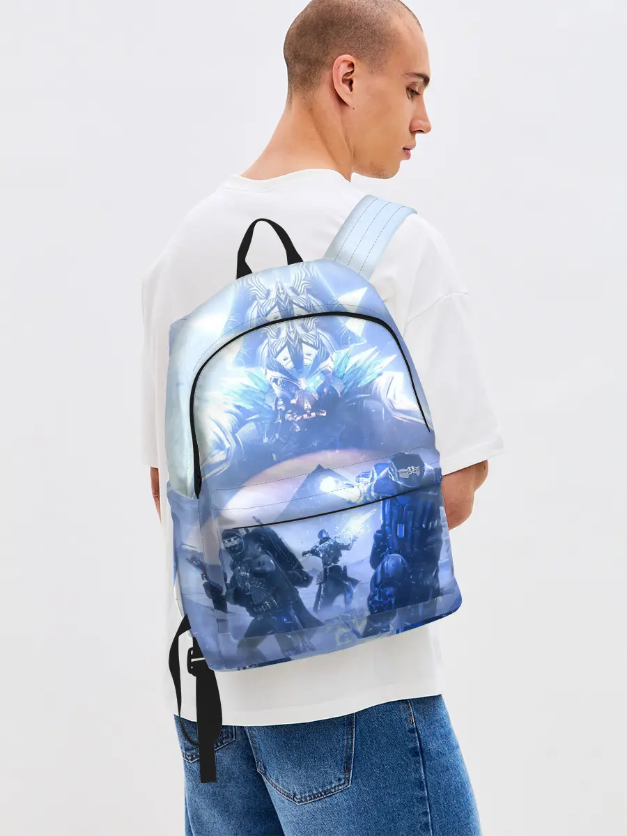 Рюкзак джинсовый / DESTINY 2 ЛЕДЯНОЙ МАРС / СТРАЖИ