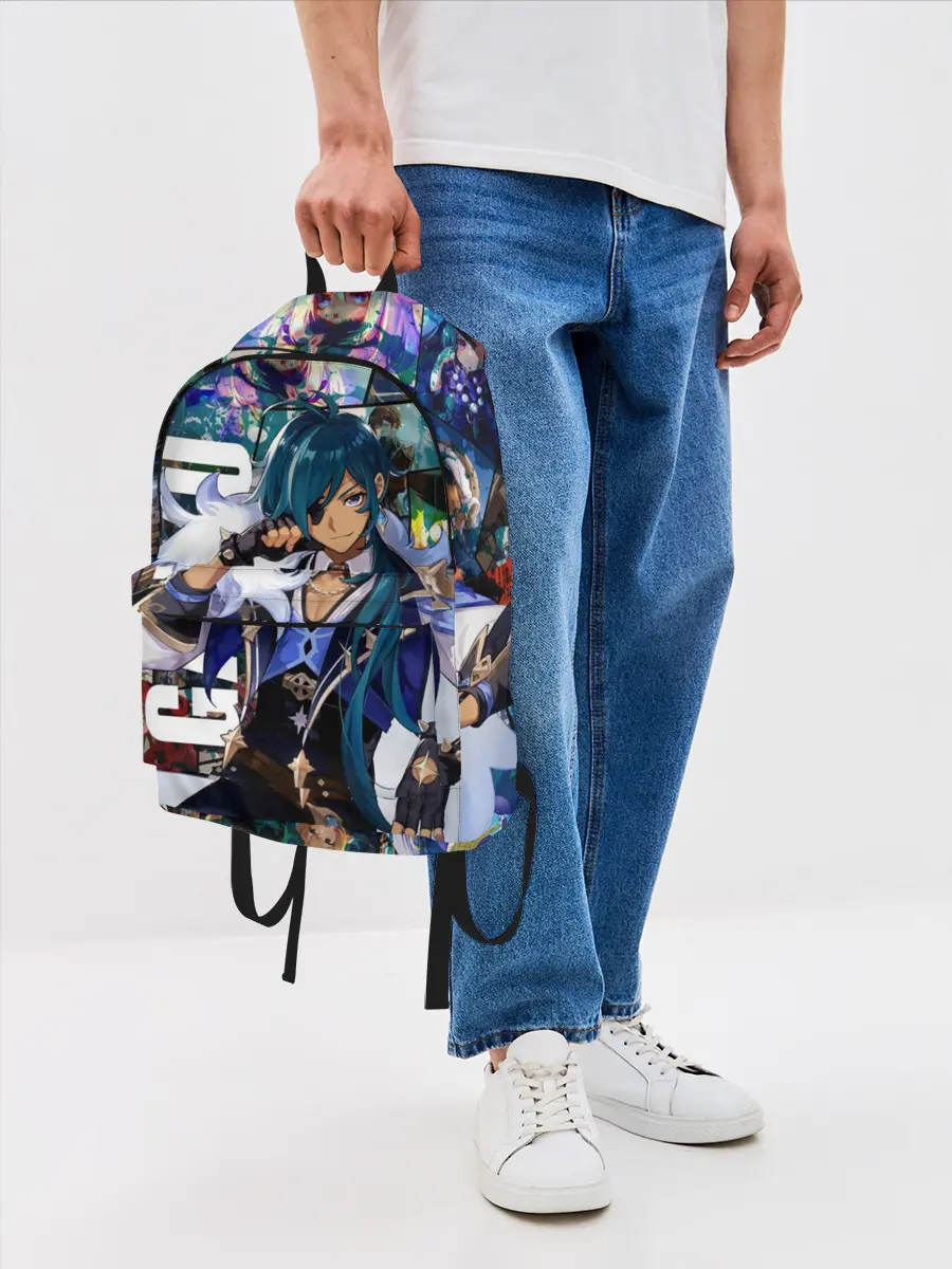 Рюкзак джинсовый / Kaeya | Genshin Impact