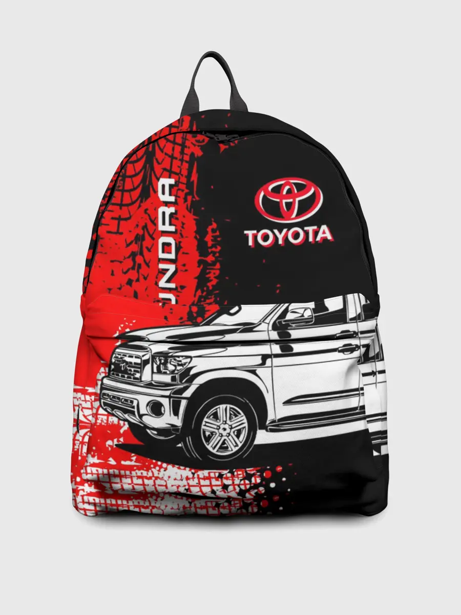 Рюкзак джинсовый / Тойота Тундра следы шин