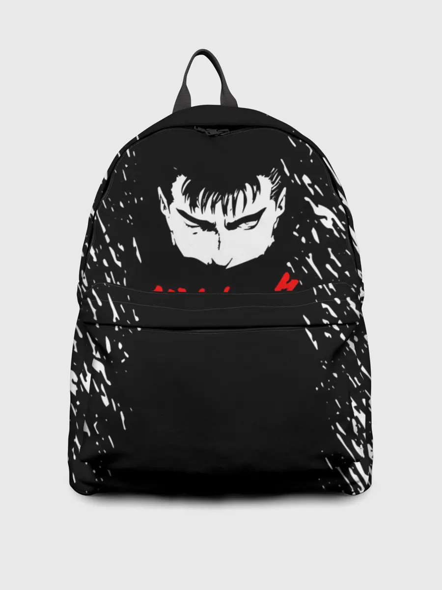 Рюкзак джинсовый / Берсерк серьезный взгляд.