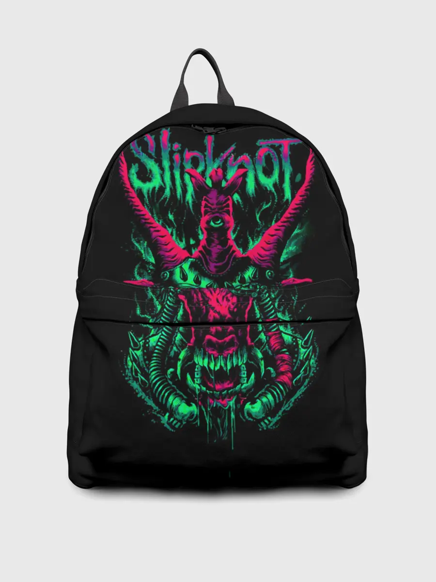 Рюкзак джинсовый / Slipknot криповый козел
