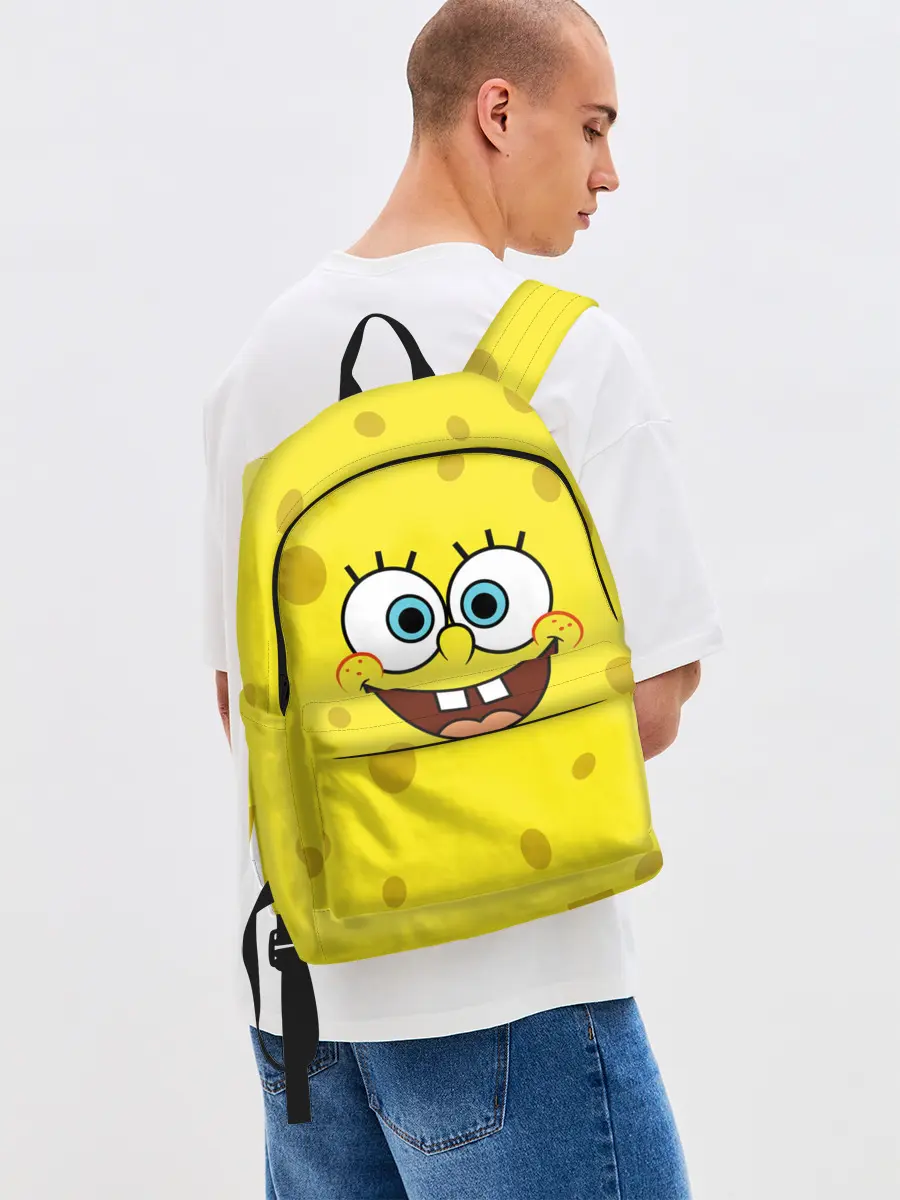 Рюкзак джинсовый / Губка Боб / SpongeBob