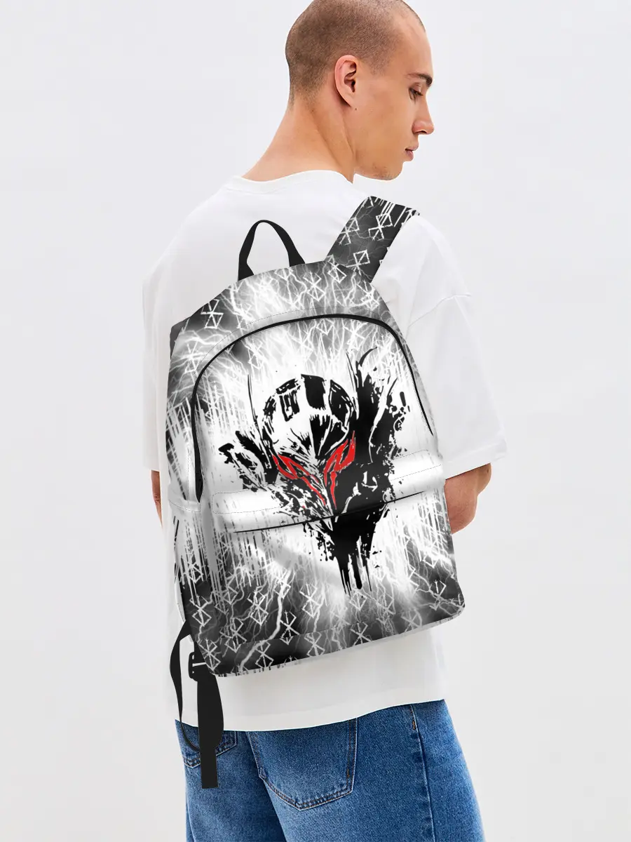 Рюкзак джинсовый / Берсерк Berserk.