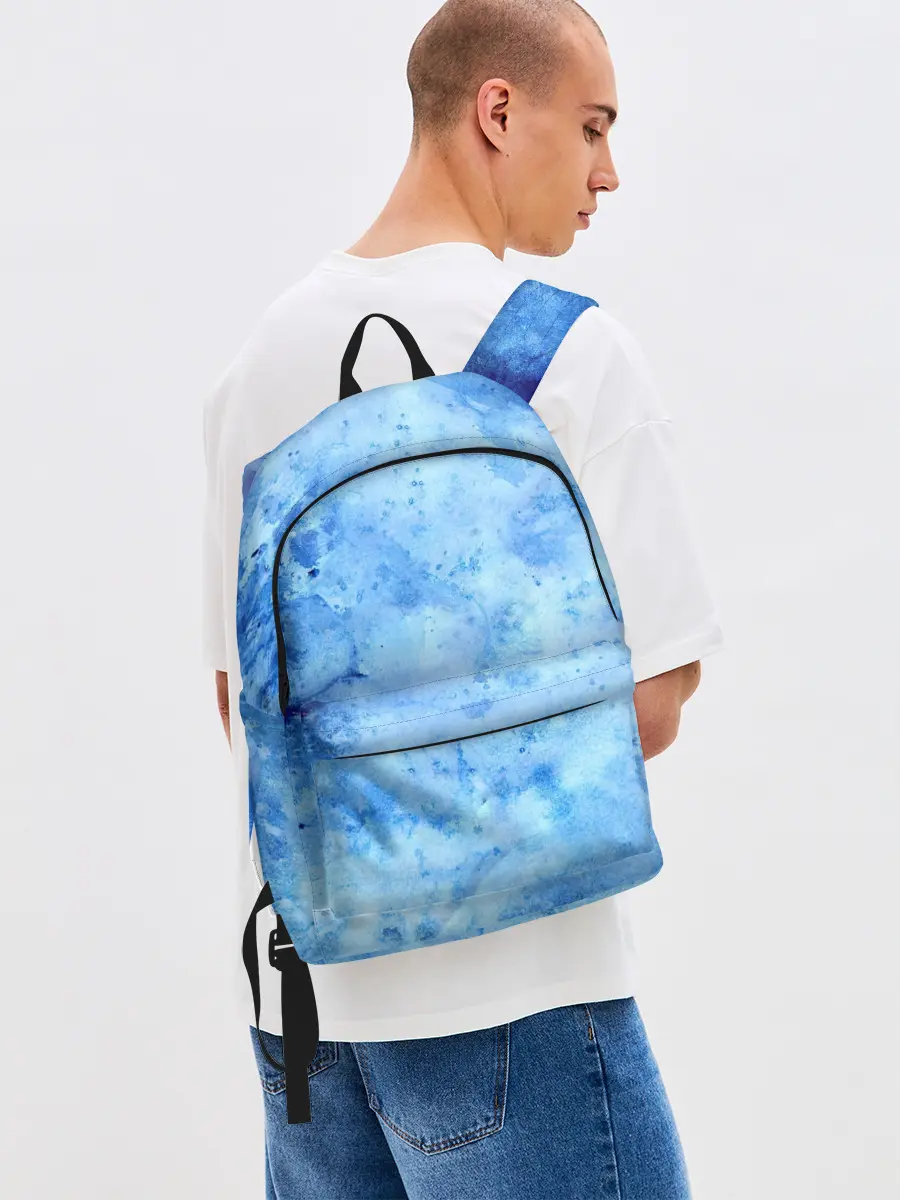 Рюкзак джинсовый / Красочная синева