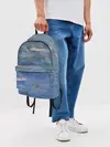 Рюкзак джинсовый / Мазки красок