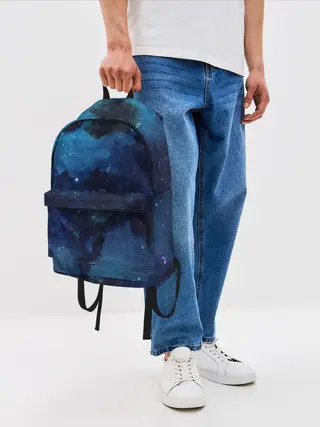 Рюкзак джинсовый / Темнота глубин