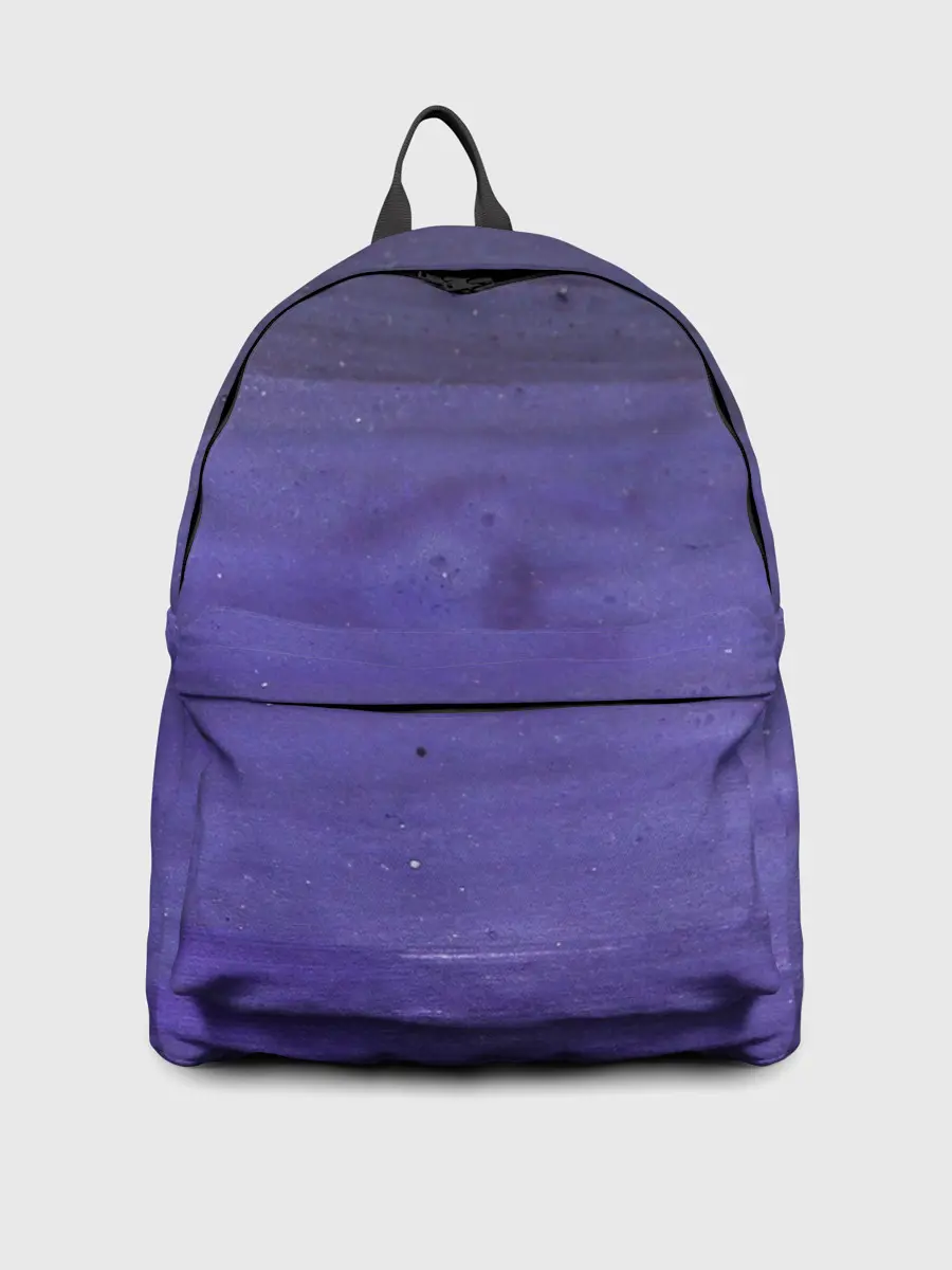 Рюкзак джинсовый / Фиолетовые краски