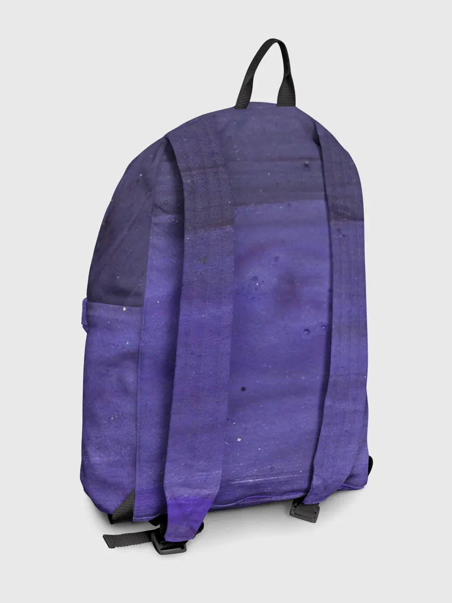 Рюкзак джинсовый / Фиолетовые краски