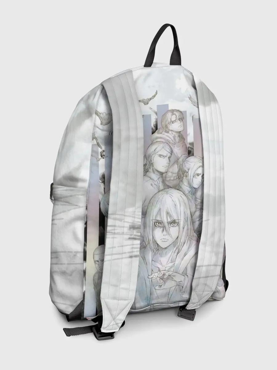 Рюкзак джинсовый / Эрен и Воины Парадиза