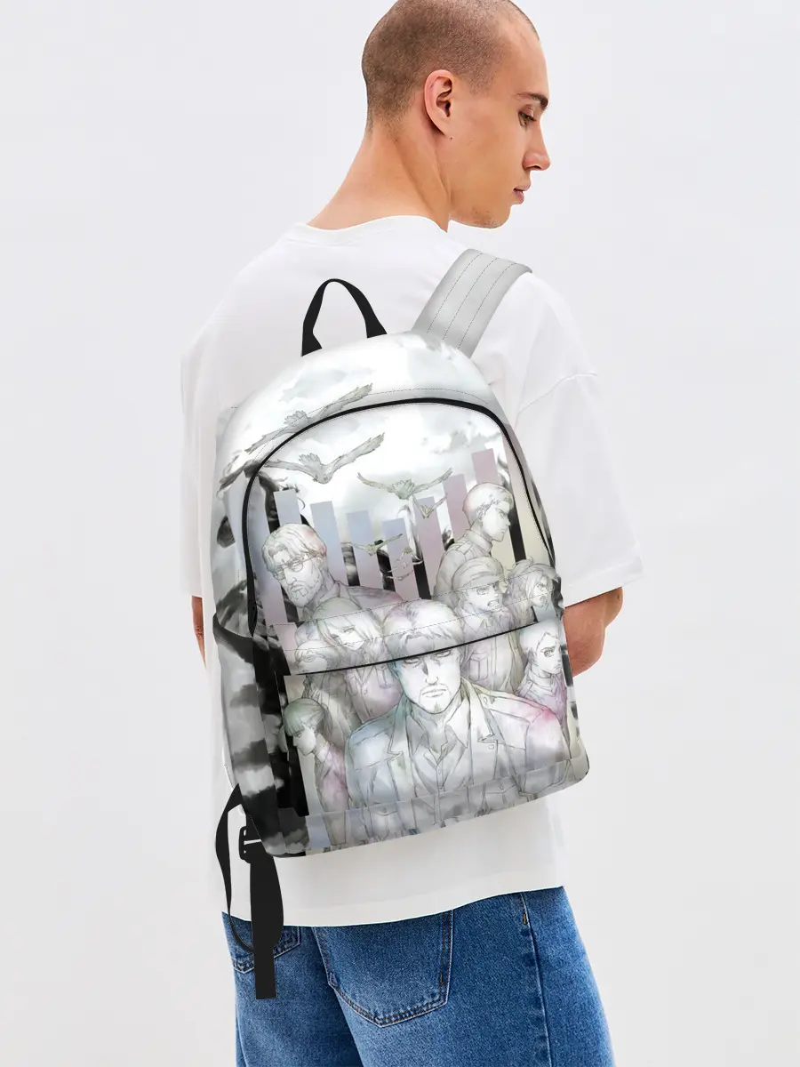 Рюкзак джинсовый / Райнер и Воины Марли