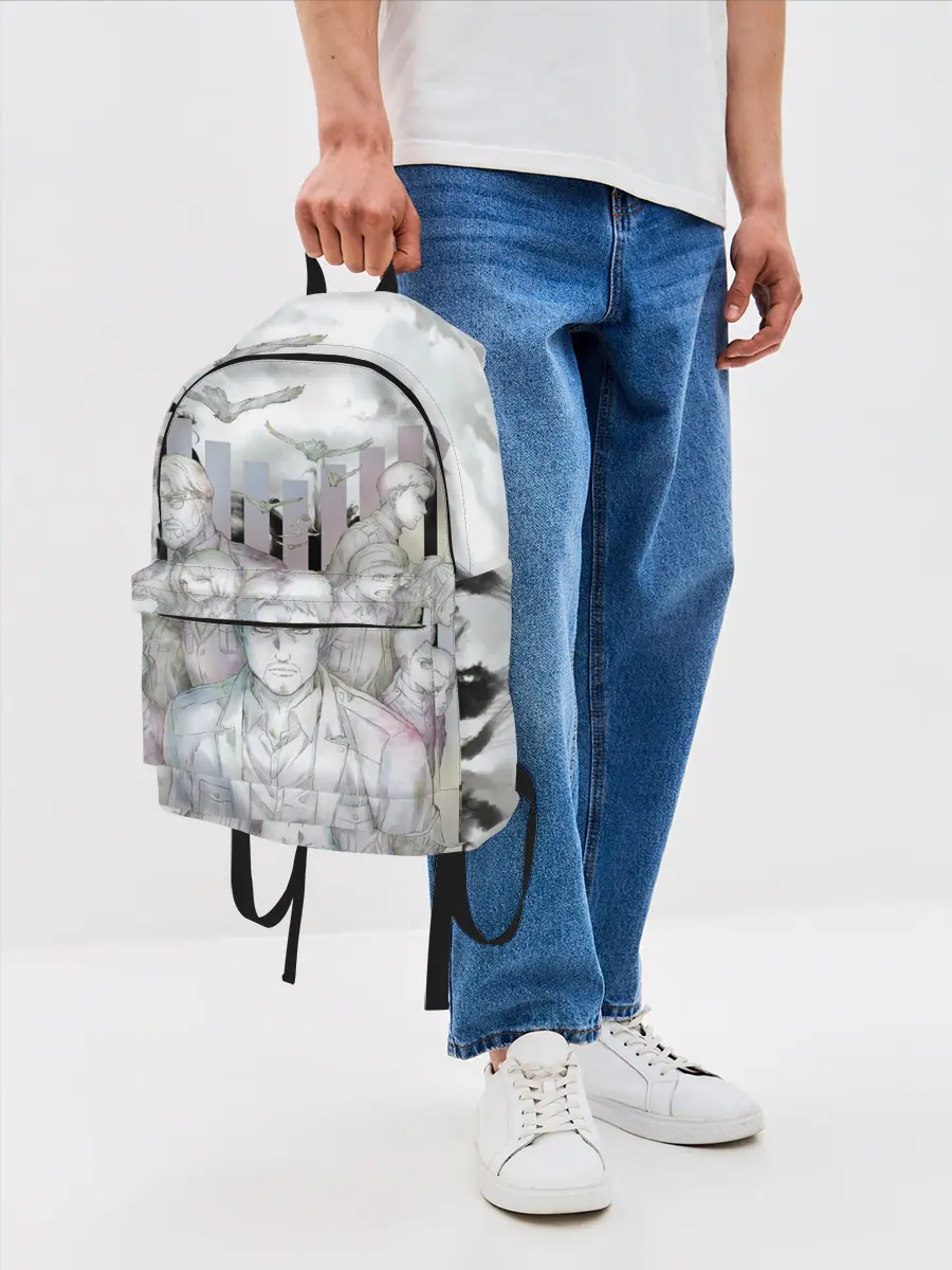 Рюкзак джинсовый / Райнер и Воины Марли