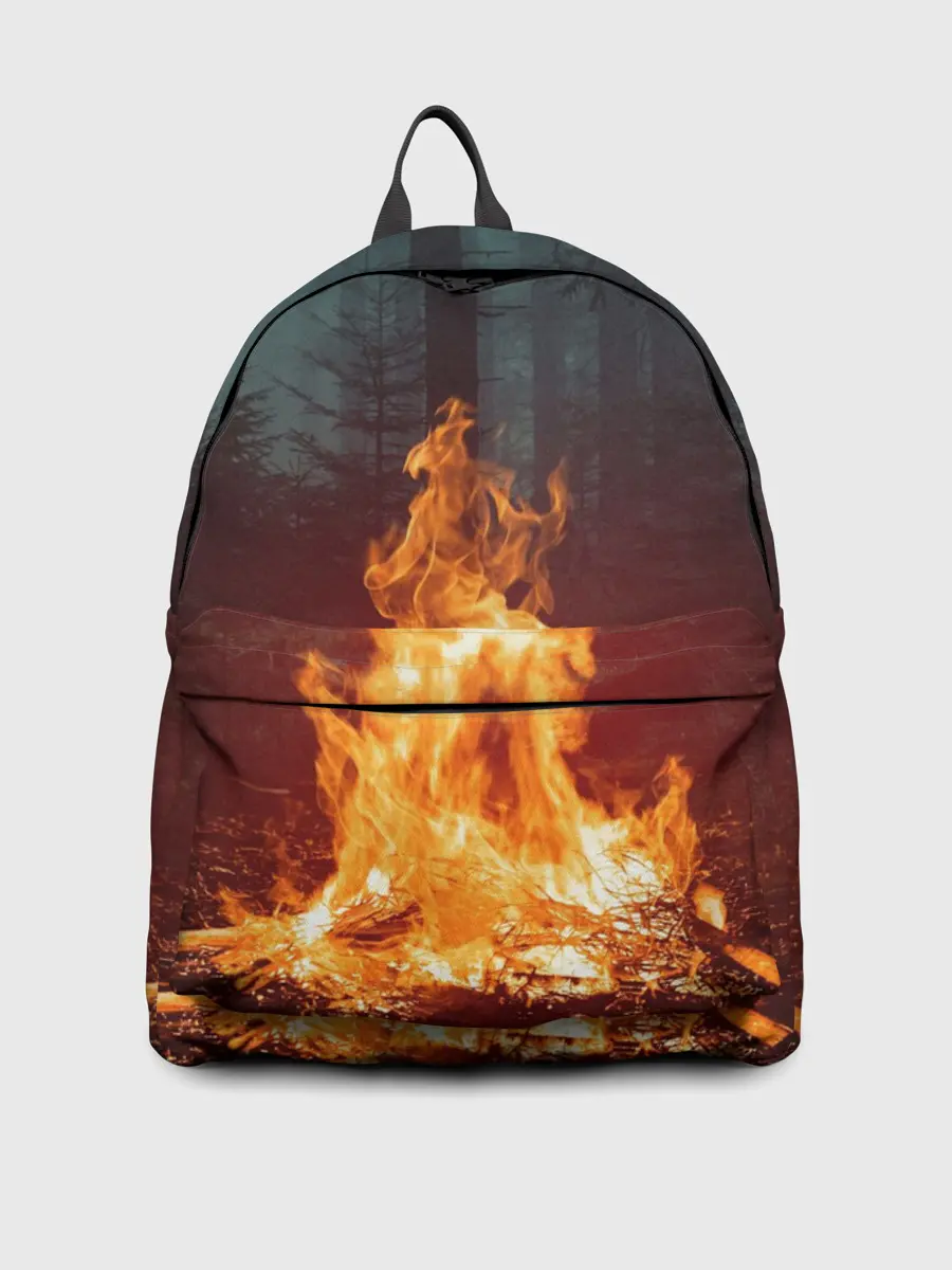 Рюкзак джинсовый / Пикник в лесу