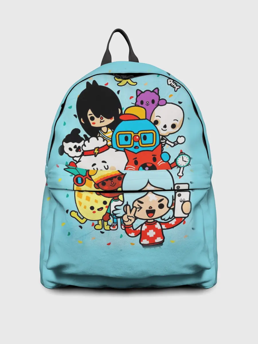 Рюкзак джинсовый / Toca Boca | Тока бока персонажи из игры