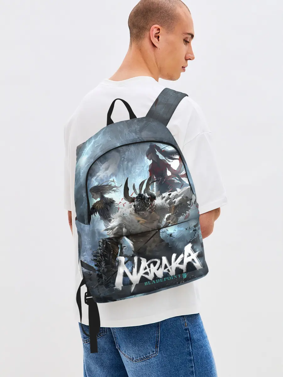 Рюкзак джинсовый / Naraka team